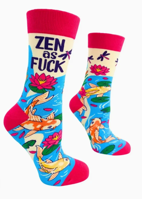 Zen As F**k Women's Crew Socks