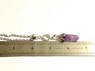 Amethyst Crystal Drop Necklace Alcoholics Anonymous  Amethyst Crystal Drop Necklace Alcoholics Anonymous