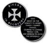 Bikers in Recovery Recovery Specialty Tri-Plate Medallion