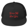 Living My Best Life Embroidered Trucker Cap