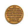 One Day At A Time Bronze Recovery Medallion
