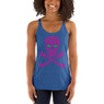 Skull and Crossbones DIS Women's Racerback Tank Skull and Crossbones DIS Women's Racerback Tank