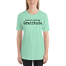Default Setting: Gratitude Short-Sleeve Unisex T-Shirt
