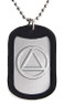 AA, Alcoholics Anonymous dog tag AA, Alcoholics Anonymous dog tag