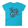 Women's Let It Go short sleeve t-shirt - Recovery Clothing Women's Let It Go short sleeve t-shirt - Recovery Clothing