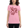 Women's Let It Go short sleeve t-shirt - Recovery Clothing Women's Let It Go short sleeve t-shirt - Recovery Clothing