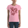 Women's Let It Go short sleeve t-shirt - Recovery Clothing Women's Let It Go short sleeve t-shirt - Recovery Clothing