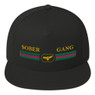 Sober Gang Trucker Flat Bill Cap Baseball Hat