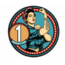 Rosie Recovery Tri-Plated Medallion Women Anniversary Coin 1-50 yrs Rosie Recovery Tri-Plated Medallion Women Anniversary Coin 1-50 yrs