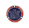 1-50 Year Patriotic AA Medallion Large Sized Red White Blue Chip