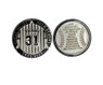 Pinstripe Baseball Yearly (1-50) Alcoholics Anonymous AA Recovery Medallion