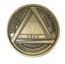 AA Specialty Bronze Yearly Medallion (1 - 60) Alcoholics Anonymous Recovery Medallion