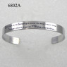 Stainless Steel Serenity Prayer Cuff - 6802A Stainless Steel Serenity Prayer Cuff - 6802A
