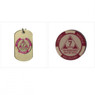 AA Monthly Dog Tag with Chip - 2 Pieces!