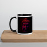 Doing It Sober Buddah Double Sided Mug with Color Inside Doing It Sober Buddah Double Sided Mug with Color Inside
