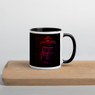 Doing It Sober Buddah Double Sided Mug with Color Inside Doing It Sober Buddah Double Sided Mug with Color Inside