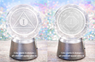 NEW AA Crystal Coin Sphere Medallions: NEW. AA Years 1 - 70 Years!