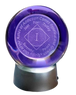 NEW NA Crystal Coin Sphere Medallions: NEW. NA Years 1 -70 Years!