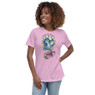 Anchored In Recovery Women's Relaxed Sober Mermaid T-Shirt Anchored In Recovery Women's Relaxed Sober Mermaid T-Shirt