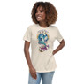 Anchored In Recovery Women's Relaxed Sober Mermaid T-Shirt Anchored In Recovery Women's Relaxed Sober Mermaid T-Shirt