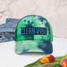Clean Vibe Tie Dye Hat -3D Puff Embroidery Clean Vibe Tie Dye Hat -3D Puff Embroidery