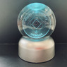NA Sponsor Crystal Coin Sphere Medallions  NA Sponsor Crystal Coin Sphere Medallions