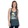 Easy Does It Pop Art Women's Racerback Tank Easy Does It Pop Art Women's Racerback Tank