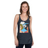 Easy Does It Pop Art Women's Racerback Tank Easy Does It Pop Art Women's Racerback Tank