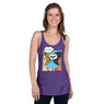 Easy Does It Pop Art Women's Racerback Tank Easy Does It Pop Art Women's Racerback Tank