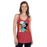 Easy Does It Pop Art Women's Racerback Tank Easy Does It Pop Art Women's Racerback Tank