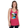 Easy Does It Pop Art Women's Racerback Tank Easy Does It Pop Art Women's Racerback Tank