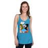 Easy Does It Pop Art Women's Racerback Tank Easy Does It Pop Art Women's Racerback Tank