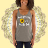 Happiness Is An Inside Job Women's Racerback Tank Top Happiness Is An Inside Job Women's Racerback Tank Top