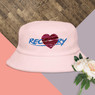 "RecLOVEry" Terry Cloth Bucket Hat