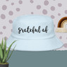Grateful AF Terry Cloth Bucket Hat Grateful AF Terry Cloth Bucket Hat
