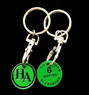 HA 30, 60, 90, 6 Months and 9 Months Silver Key Chains - Heroin Anonymous