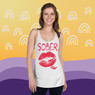Sober Kiss Women's Racerback Tank Sober Kiss Women's Racerback Tank