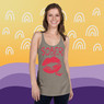 Sober Kiss Women's Racerback Tank Sober Kiss Women's Racerback Tank