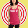 Thee Sober AF Women's Racerback Tank