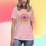 Colorful Recovery Mandala Women's Relaxed T-Shirt
