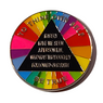 New AA Rainbow Recovery Medallion (Years 1-50)