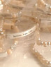 Believe Hope Faith - Stretch Bracelets Peach Crystals