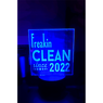 Personalized Freaking Clean Since (date or year) Laser Engraved LED Light Up Display Personalized Freaking Clean Since (date or year) Laser Engraved LED Light Up Display