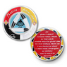 Native American Healing Hoop Recovery Medallion- Ojibwa Pra