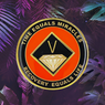 NA Recovery Orange & Black Yearly Recovery Medallion (1-40) 18 months