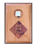 Cherry Finish Just for Today Medallion Holder Cherry Finish Just for Today Medallion Holder