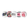 Sober Girl Summer Set of 5 pin buttons Sober Girl Summer Set of 5 pin buttons