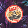 Anger is But One Letter Away from Danger Recovery Poker Chip