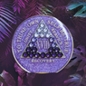 AA Lavender Sparkle Bling Medallion Purple Transition Crystals