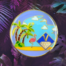 NA Narcotics Anonymous Beach Yearly Medallion (Yrs 1-40, 24hrs, 18 mnths)